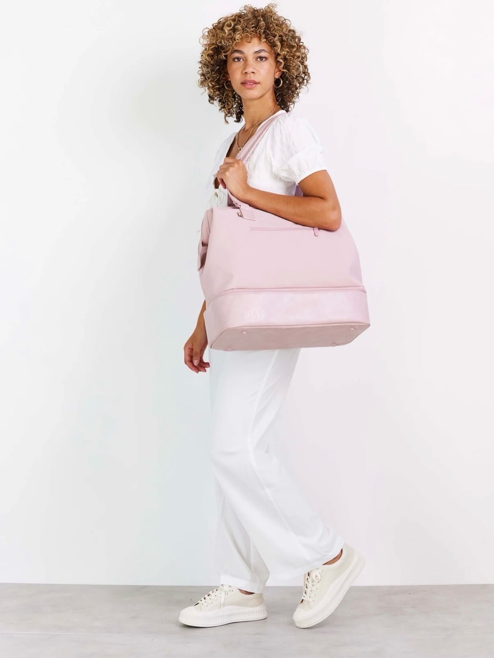 Beis Mini Weekender in Atlas Pink